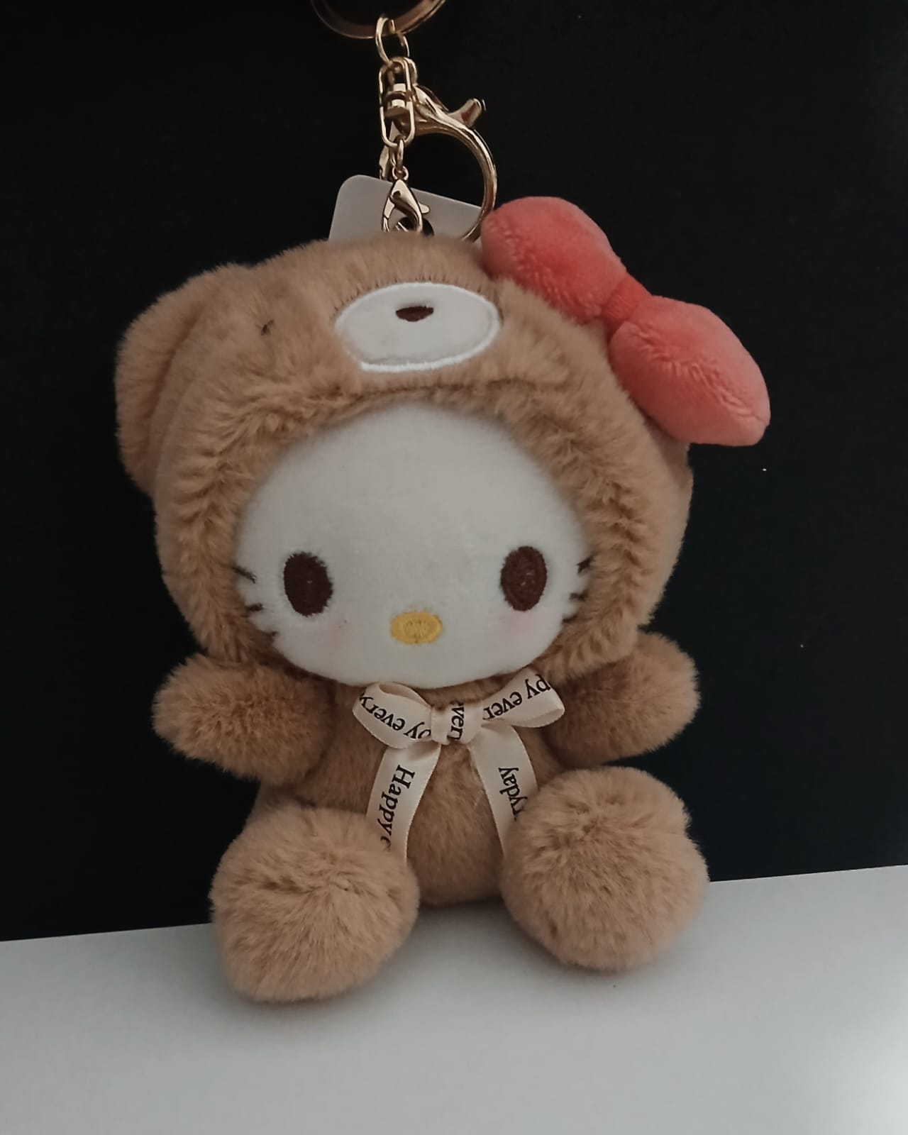 Cute Kawaii Plush Keychain brown