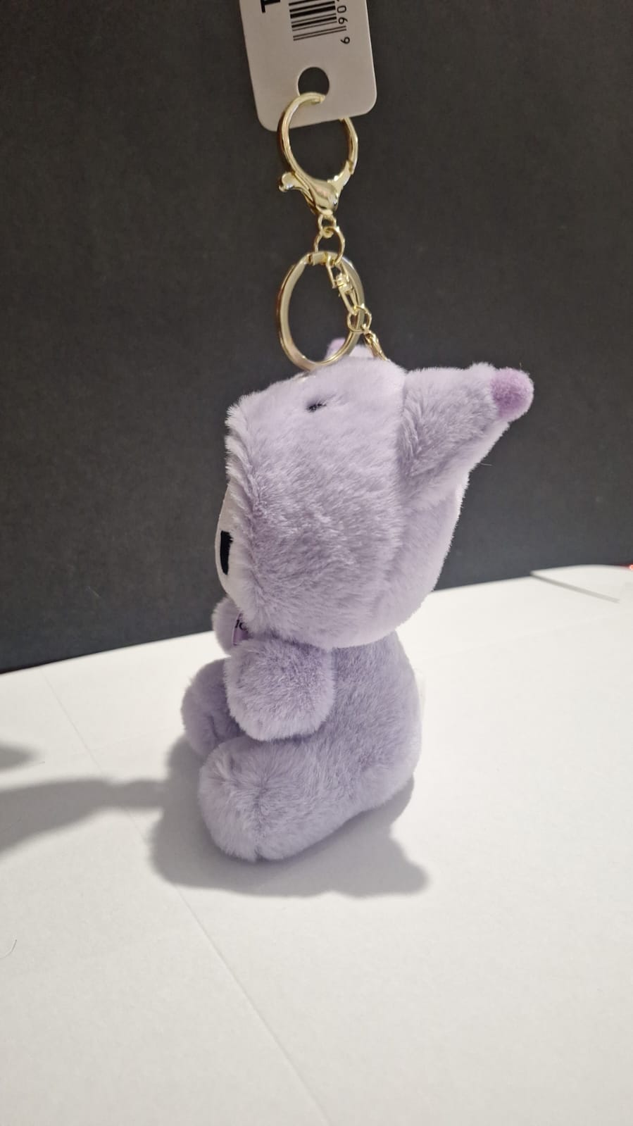 Cute Kawaii Plush Keychain Purple